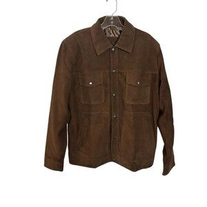 The Bombay Leather Co  Men Jacket Brown Size M NWOT